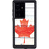 Canada Flag Light Wood Galaxy S24 Ultra Waterproof Case